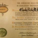 1962 Example of Registry Certificate