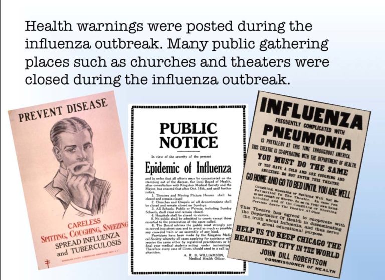 1918-1919 Public Health Warnings