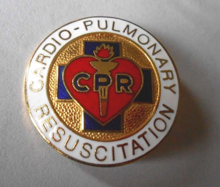 1970s CPR Pin