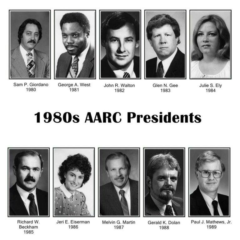 AARC Presidents 1980s