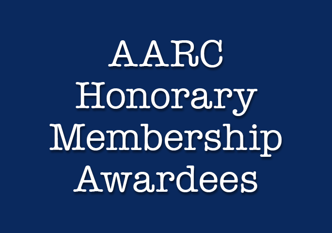 AARC Honorary Membership Awardees