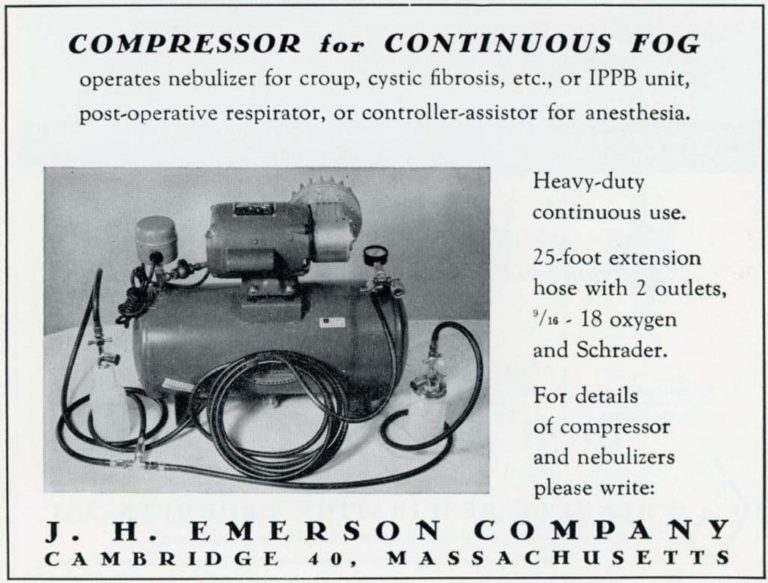 1950s Emerson Aerosol Compressor