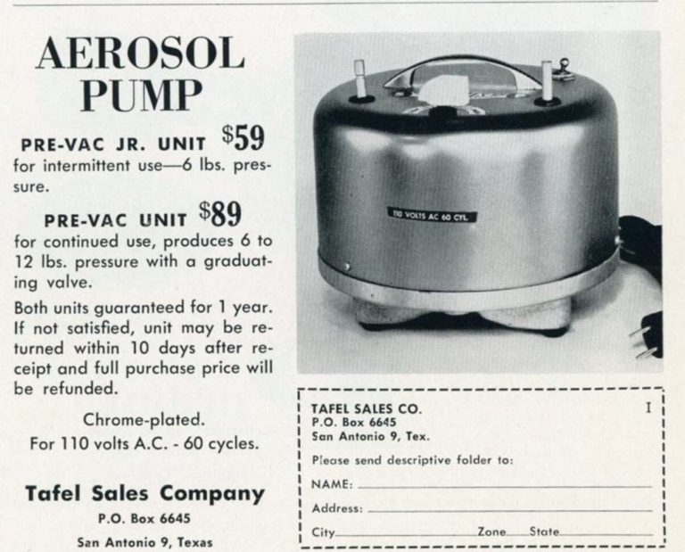 1950s Aerosol Pump