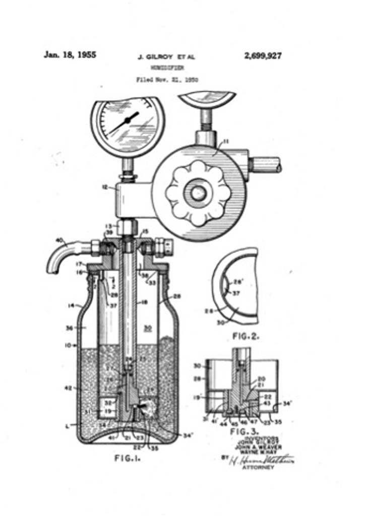 1955 Gilroy's Humidifier