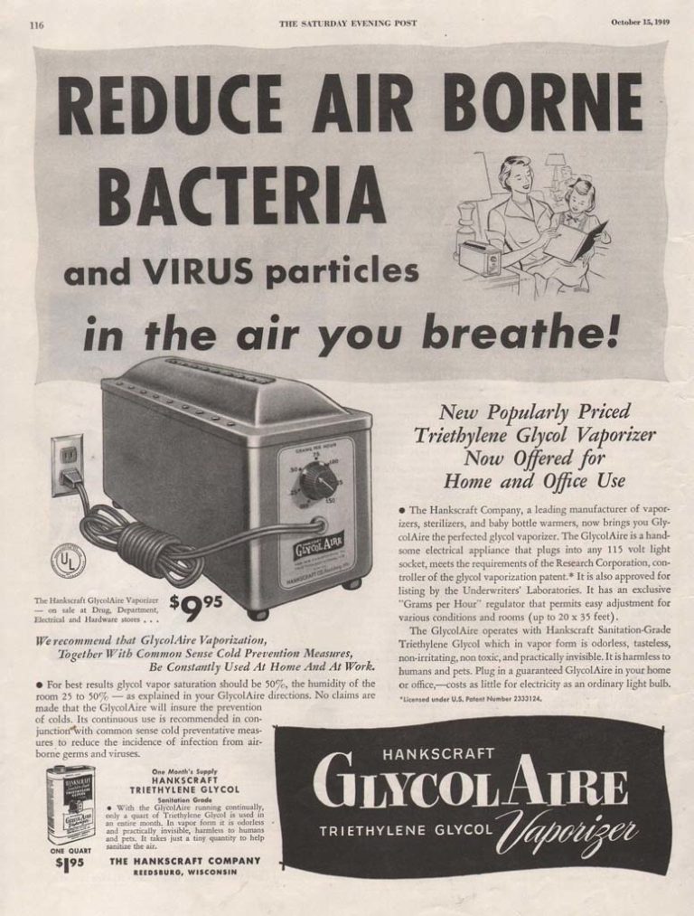 1949 GlycolAire Vaporizer