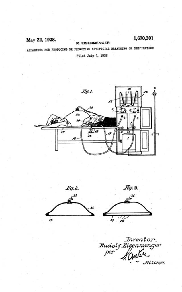 1928 Eisenmenger's Patent
