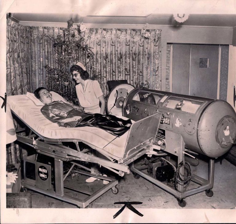 1960 Rocking Bed and Iron Lung