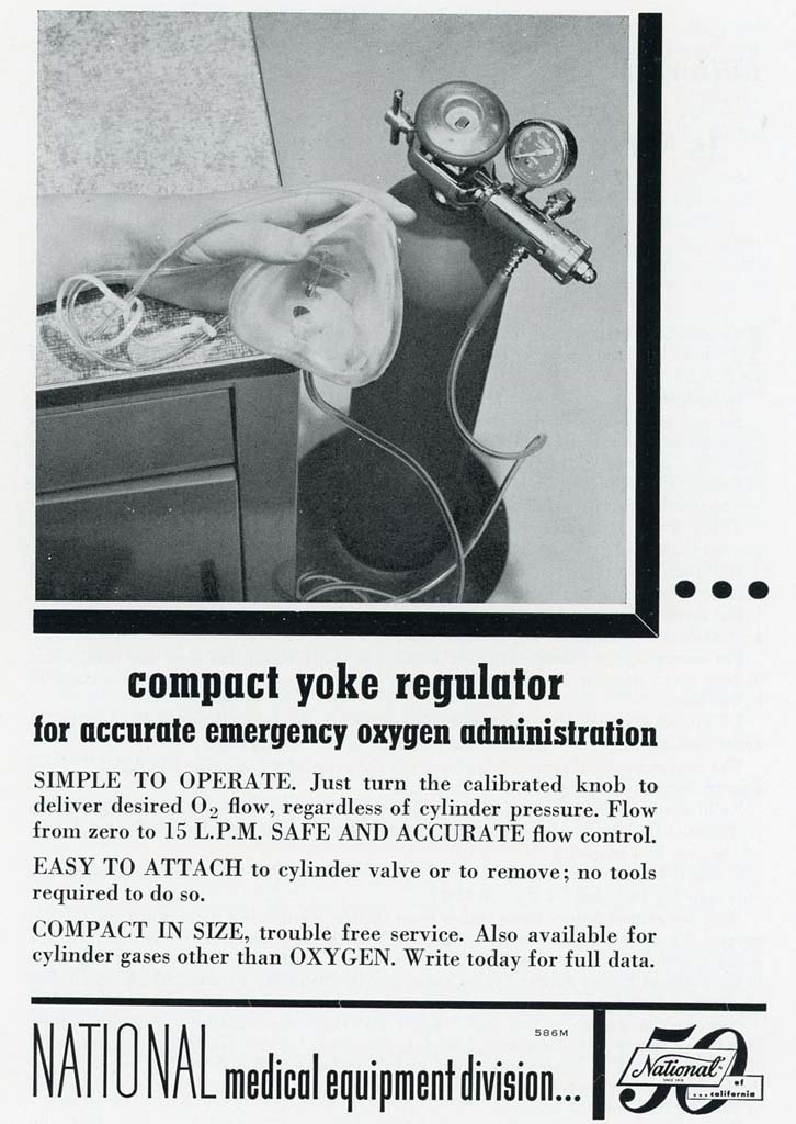 1950s National Yoke Regulator