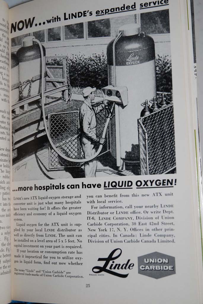 1960s Linde's Bulk Liquid Oxygen System