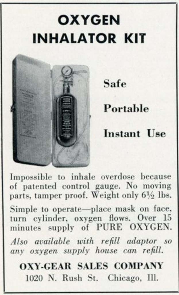 1950s Oxygen Inhalator