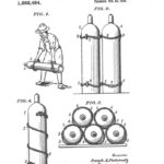 1918 J.A. Steinmetz’s Patent for Protected Gas Cylinders