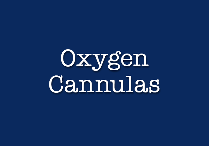 Oxygen Cannulas