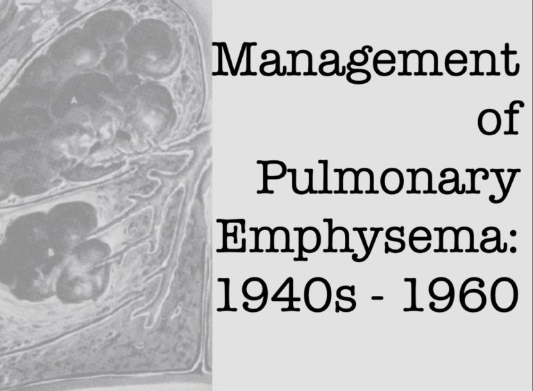 Emphysema Management