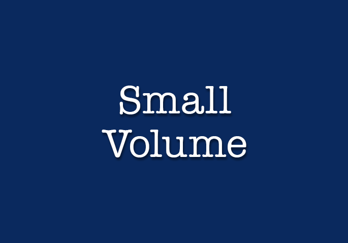 Small Volume