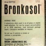 Bronkosol box