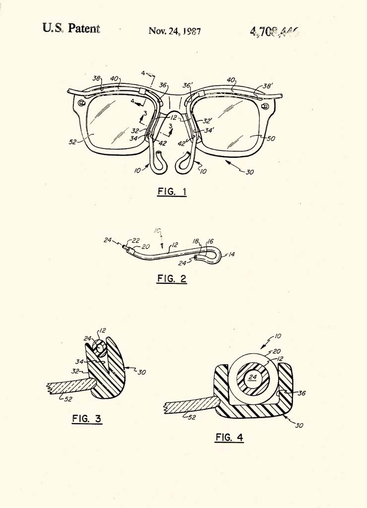 Cannula-Glasses Patent