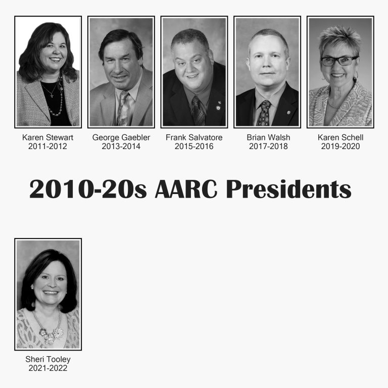 AARC presidents_2010_thru_2022